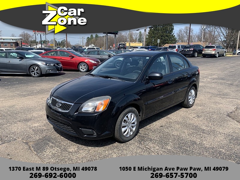Used 2011 Kia Rio 4d Sedan LX at Car Zone Sales near Otsego, MI