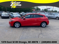 Used 2017  Chevrolet Cruze 4d Hatchback LT Auto at Car Zone Sales near Otsego&comma; MI
