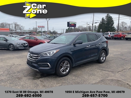 Used 2018 Hyundai Santa Fe Sport 4d SUV AWD 2.4L at Car Zone Sales near Otsego, MI