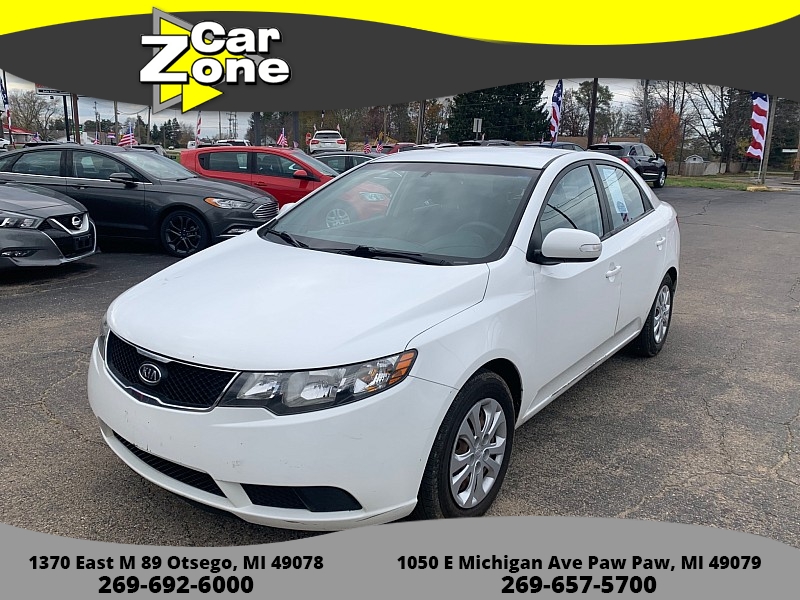 Used 2010  Kia Forte 4dr Sdn Auto EX at Car Zone Sales near Otsego, MI