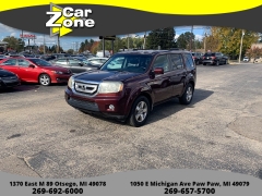 Used 2009  Honda Pilot 4d SUV 4WD EX-L at Car Zone Sales near Otsego, MI