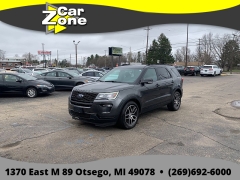 2018 Ford Explorer 4d SUV 4WD Sport at Car Zone Sales near Otsego&comma; MI
