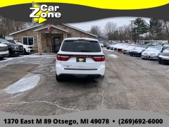 Used 2014  Dodge Durango 4d SUV AWD SXT at Car Zone Sales near Otsego&comma; MI