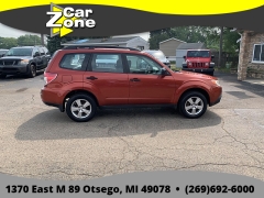 Used 2011  Subaru Forester 4d SUV X Auto Alloy Wheel Value Pkg at Car Zone Sales near Otsego&comma; MI