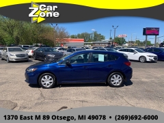 Used 2017  Subaru Impreza 4d Hatchback 2&period;0i CVT at Car Zone Sales near Otsego&comma; MI