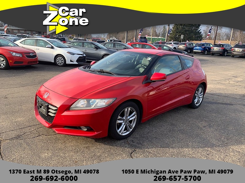 Used 2011  Honda CR-Z 2d Coupe EX CVT at Car Zone Sales near Otsego, MI