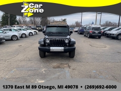 Used 2015  Jeep Wrangler Unlimited 4d Convertible Sahara at Car Zone Sales near Otsego&comma; MI