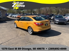 Used 2012  Ford Focus 4d Sedan Titanium at Car Zone Sales near Otsego&comma; MI