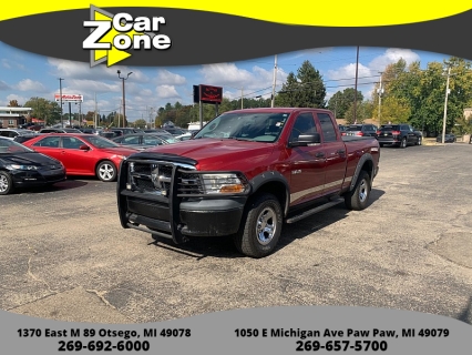 Used 2009 Dodge Ram 1500 4WD Quad Cab ST at Car Zone Sales near Otsego, MI