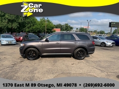 Used 2014  Dodge Durango 4d SUV AWD SXT at Car Zone Sales near Otsego&comma; MI