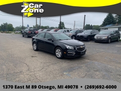 Used 2015  Chevrolet Cruze 4d Sedan LT w&sol;1LT Auto at Car Zone Sales near Otsego&comma; MI
