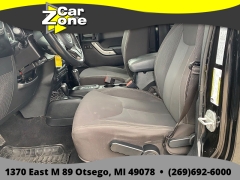 Used 2015  Jeep Wrangler Unlimited 4d Convertible Sahara at Car Zone Sales near Otsego&comma; MI