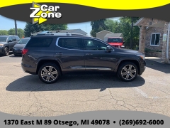 Used 2019  GMC Acadia 4d SUV AWD Denali at Car Zone Sales near Otsego&comma; MI