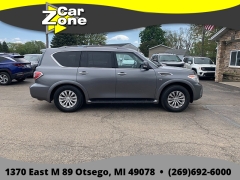Used 2017  Nissan Armada 4d SUV AWD SV at Car Zone Sales near Otsego&comma; MI
