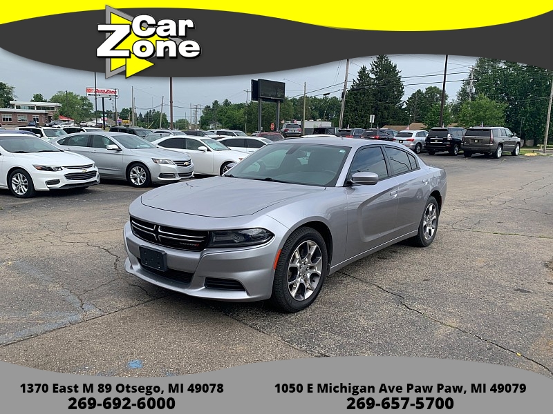 Used 2015 Dodge Charger 4d Sedan SE AWD at Car Zone Sales near Otsego, MI