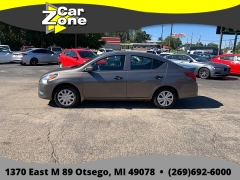 Used 2016  Nissan Versa 4d Sedan S Plus at Car Zone Sales near Otsego&comma; MI