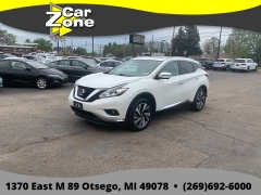 Used 2018  Nissan Murano 4d SUV AWD Platinum at Car Zone Sales near Otsego&comma; MI