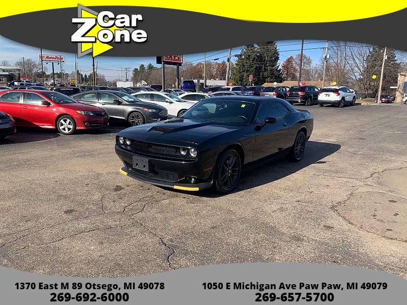Used 2019  Dodge Challenger 2d Coupe AWD GT at Car Zone Sales near Otsego, MI
