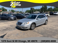 Used 2012  Chrysler 200 4d Sedan LX at Car Zone Sales near Otsego&comma; MI