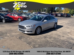 Used 2016  Ford Fusion 4d Sedan SE 1.5L EcoBoost at Car Zone Sales near Otsego, MI
