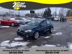  2012 Volkswagen Golf TDI 4d Hatchback Auto at Car Zone Sales near Otsego&comma; MI
