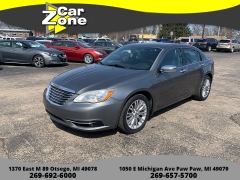 Used 2012 Chrysler 200 4d Sedan Limited at Car Zone Sales near Otsego, MI