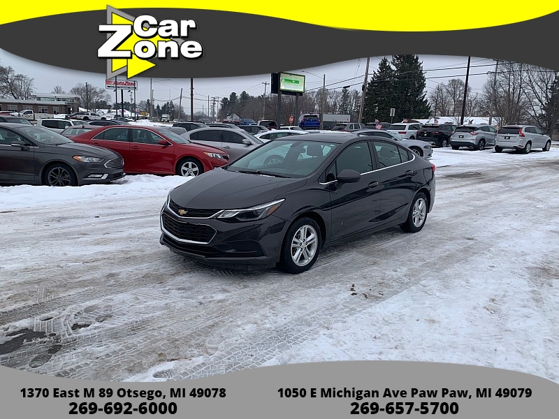 Used 2016  Chevrolet Cruze 4d Sedan LT Auto at Car Zone Sales near Otsego&comma; MI