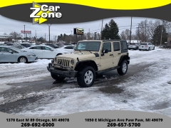  2011 Jeep Wrangler Unlimited 4d Convertible Sport at Car Zone Sales near Otsego&comma; MI