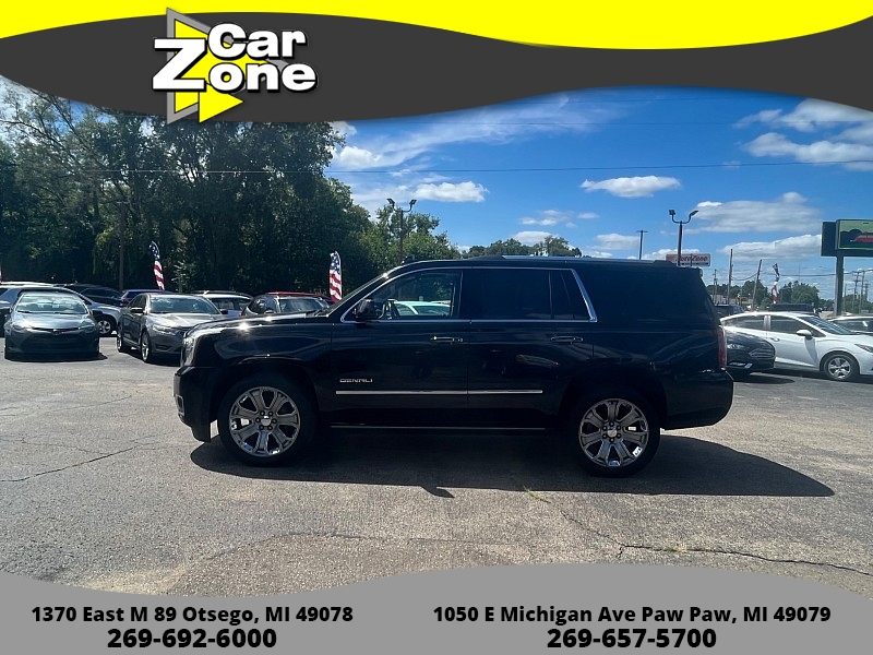 Used 2016  GMC Yukon 4d SUV 4WD Denali at Car Zone Sales near Otsego, MI