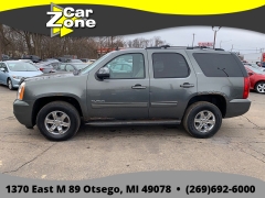 Used 2011  GMC Yukon 4d SUV 4WD SLT at Car Zone Sales near Otsego&comma; MI