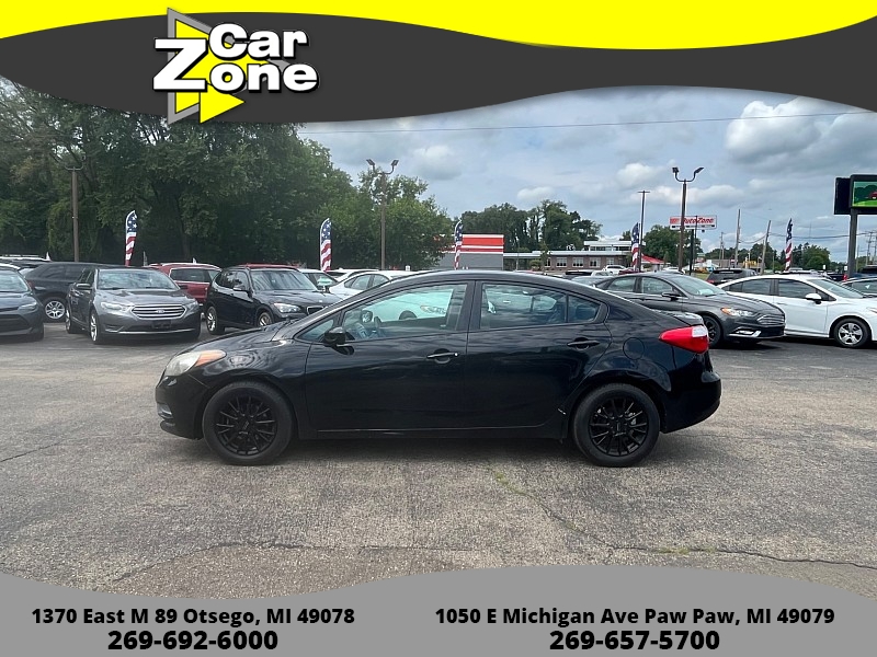 Used 2014  Kia Forte 4d Sedan LX Auto at Car Zone Sales near Otsego, MI