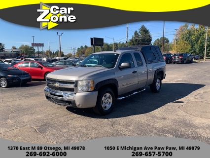 Used 2009 Chevrolet Silverado 1500 4WD Ext Cab LT at Car Zone Sales near Otsego, MI