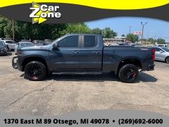 Used 2019  Chevrolet Silverado 1500 4WD Double Cab Custom Trail Boss at Car Zone Sales near Otsego&comma; MI