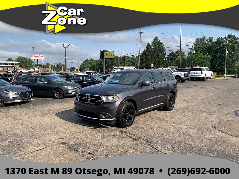 Used 2014  Dodge Durango 4d SUV AWD SXT at Car Zone Sales near Otsego&comma; MI