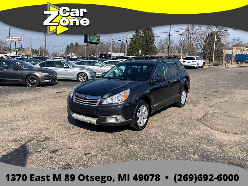 Used 2010  Subaru Outback 4d SUV i Limited Moonroof at Car Zone Sales near Otsego&comma; MI