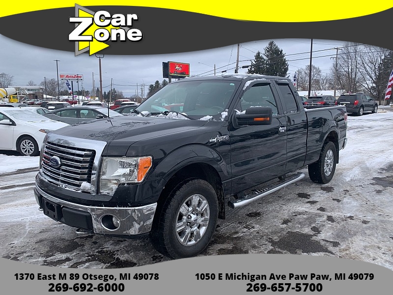 Used 2010  Ford F-150 4WD Supercab XLT Longbed at Car Zone Sales near Otsego, MI