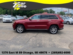 Used 2014  Jeep Grand Cherokee 4d SUV 4WD Summit at Car Zone Sales near Otsego&comma; MI
