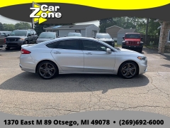 Used 2017  Ford Fusion 4d Sedan Sport AWD at Car Zone Sales near Otsego&comma; MI