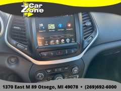Used 2015  Jeep Cherokee 4d SUV 4WD Trailhawk V6 at Car Zone Sales near Otsego&comma; MI