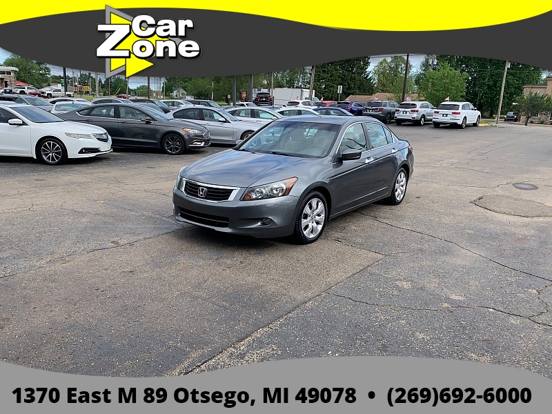 Used 2008  Honda Accord Sedan 4d EX-L V6 at Car Zone Sales near Otsego&comma; MI