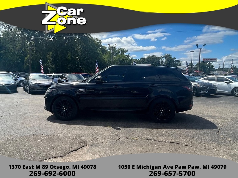 Used 2018  Land Rover Range Rover Sport 4d SUV 3.0L SC HSE at Car Zone Sales near Otsego, MI