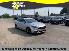 Used 2017  Ford Fusion 4d Sedan Sport AWD at Car Zone Sales near Otsego&comma; MI