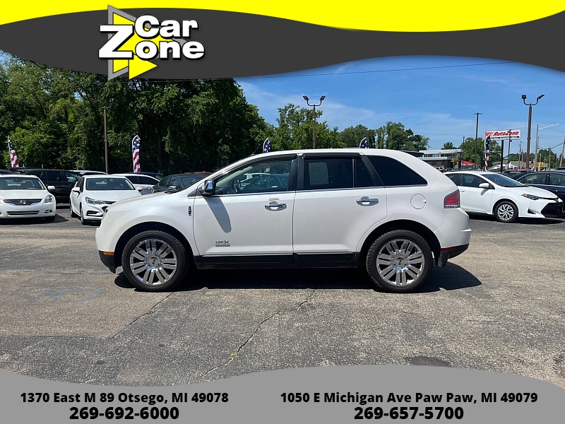 Used 2010  Lincoln MKX 4d SUV AWD Ultimate at Car Zone Sales near Otsego, MI