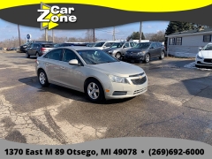 Used 2012  Chevrolet Cruze 4d Sedan LT w&sol;1FL at Car Zone Sales near Otsego&comma; MI
