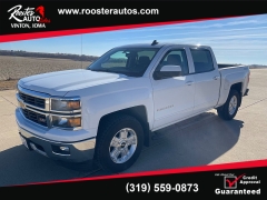 Used 2015 Chevrolet Silverado 1500 4WD Crew Cab LT Z71 at Rooster Auto Sales near Vinton, IA