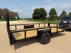 New 2027  Quality Steel Utility Trailer at Rooster Auto Sales near Vinton&comma; IA
