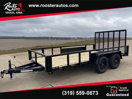 New 2026 Quality Steel Utility Trailer at Rooster Auto Sales near Vinton, IA