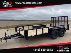 New 2026  Quality Steel Utility Trailer at Rooster Auto Sales near Vinton, IA