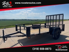 New 2026 Quality Steel Utility Trailer at Rooster Auto Sales near Vinton, IA