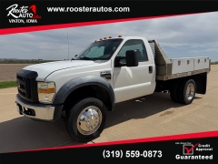 Used 2008  Ford Super Duty F-450 CC 4WD Reg Cab 201" XLT at Rooster Auto Sales near Vinton&comma; IA